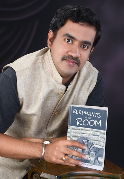 Author of 'Elephants in the Room' : Suraj Laxminarayan